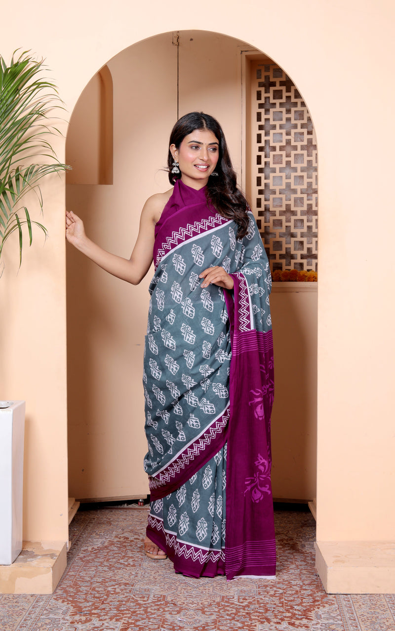 Cotton Saree
